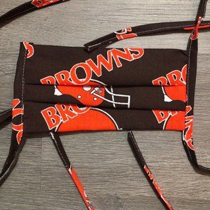 *SALE 4/$20 MASKS* Cleveland Browns NFL Football